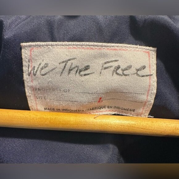 We The Free (Free People) black rain jacket - Picture 2 of 3
